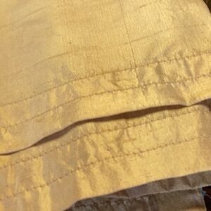 FINAL SALE PRICE Golden Sheer Rod Pocket Panel